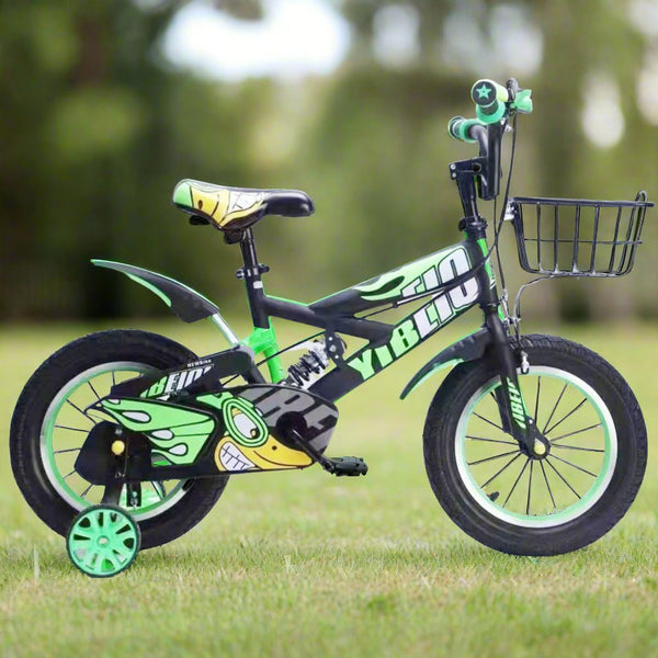 20" Cartoon Theme Bicycle with Basket - BLL - B20 - 586 - 30 - Planet Junior