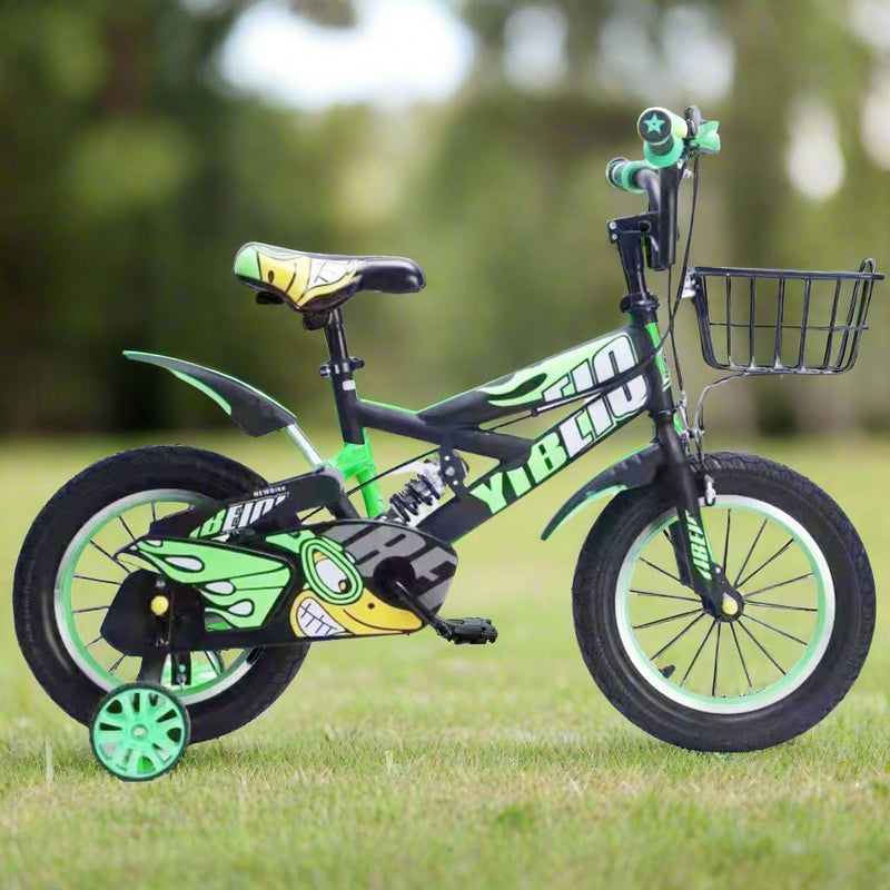 20" Cartoon Theme Bicycle with Basket - BLL - B20 - 586 - 30 - Planet Junior