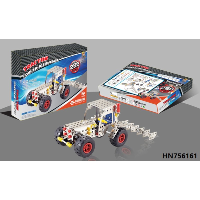 226 - Piece Tractor Construction Set - BLL - BL - 3435 - Planet Junior