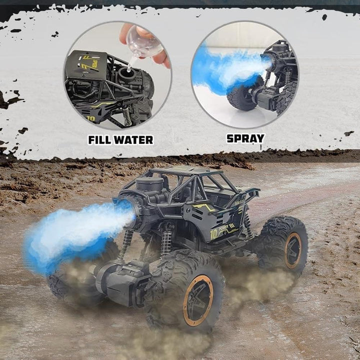 2.4 Ghz Spray Climbing RC Car with Live Camera – Shock Absorbing 4WD Rock Crawler - UT - MKCAM - Planet Junior