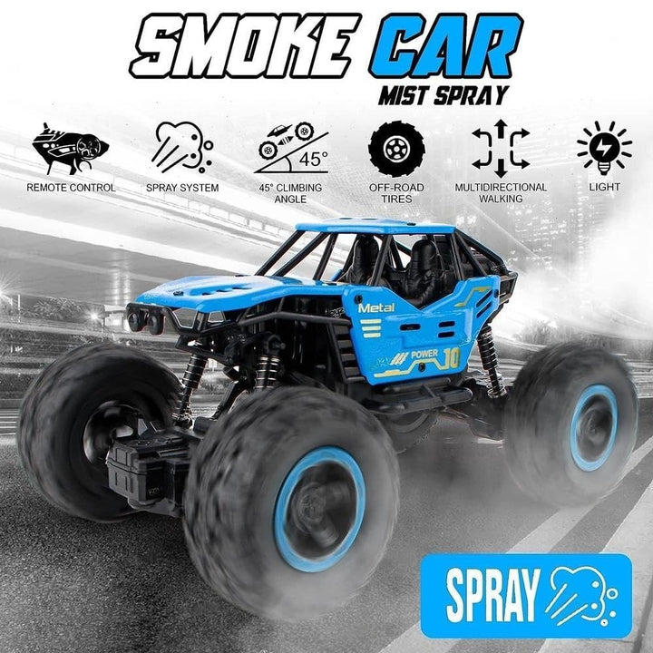 2.4 Ghz Spray Climbing RC Car with Live Camera – Shock Absorbing 4WD Rock Crawler - UT - MKCAM - Planet Junior