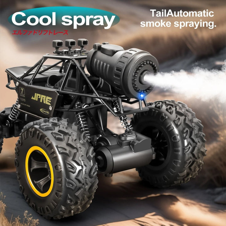 2.4 Ghz Spray Climbing RC Car with Live Camera – Shock Absorbing 4WD Rock Crawler - UT - MKCAM - Planet Junior