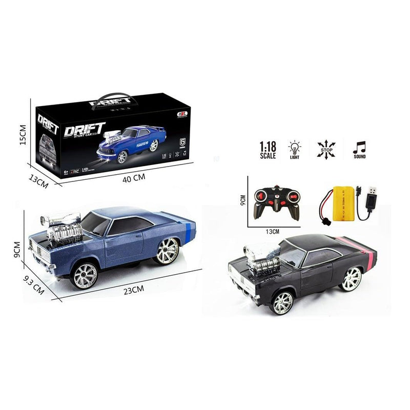 2.4G 6 Function Remote Control Drifting Racing Car - AKT12047 - Planet Junior