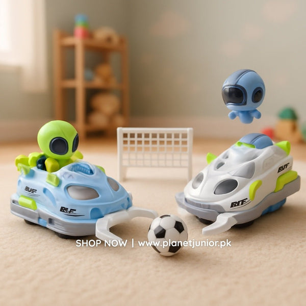 2.4G RC Dual Battle Bumper Cars – Rechargeable Two - Player Set with Light & Sound - AKT-666-862ZA - Planet Junior