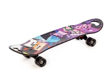 28" Plastic Skateboard For Kids With Fun Graphic Designs - BLL - SKT - 2808DLX - Planet Junior