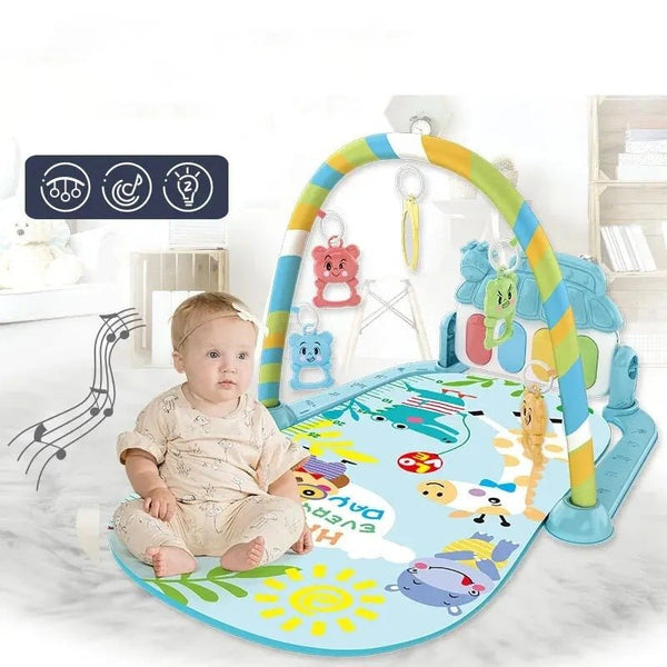 3 - in - 1 Baby Activity Playgym with Pedal Piano - 518A - 30 - Planet Junior