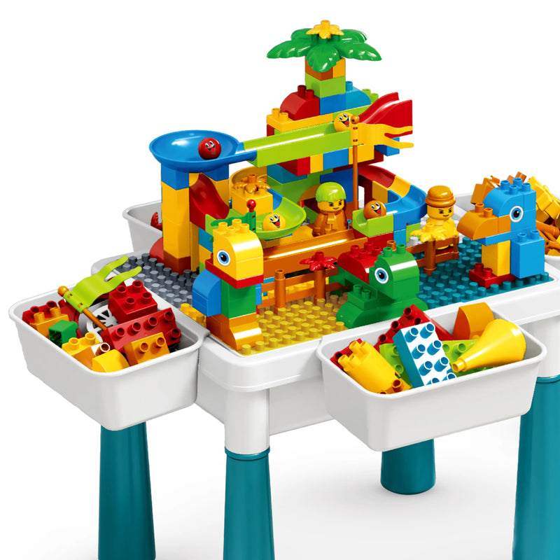 3 in 1 Building Block Table with Chair - BLL - ST - 401 - 2UG - Planet Junior