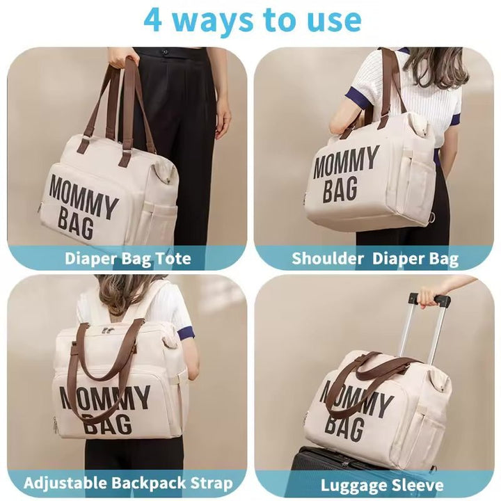 👜 3 - in - 1 Mommy Bag – Large Capacity Waterproof Diaper & Travel Tote - BLL - BGG - 796 - 33 - Planet Junior