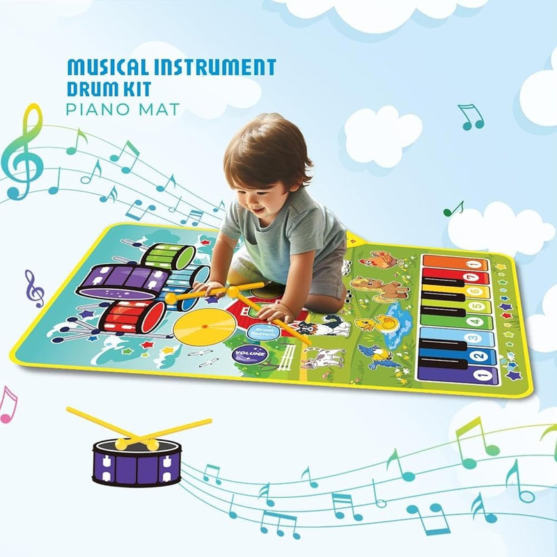 3 in 1 Musical Instruments Drum Mat for Kids - YQ3230 - Planet Junior