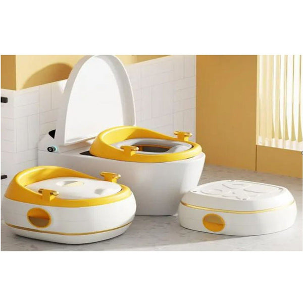 3 in 1 Potty Training Seat with Anti - Slip Step Stool - BLL - PT - 2323MK - Planet Junior