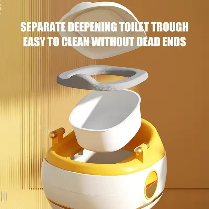 3 in 1 Potty Training Seat with Anti - Slip Step Stool - BLL - PT - 2323MK - Planet Junior