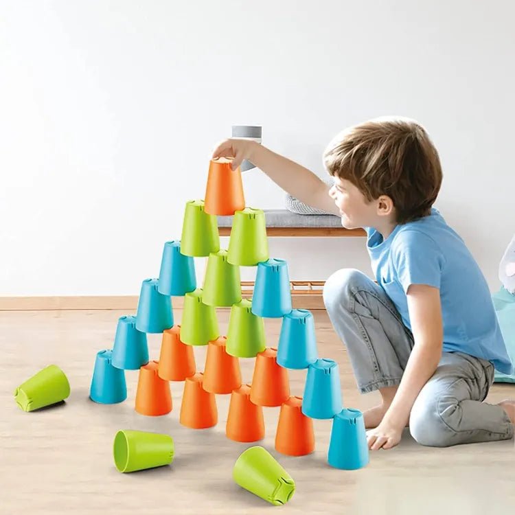 3 in 1 Quick Stack Cup | 16 Pcs - 68188 - Planet Junior