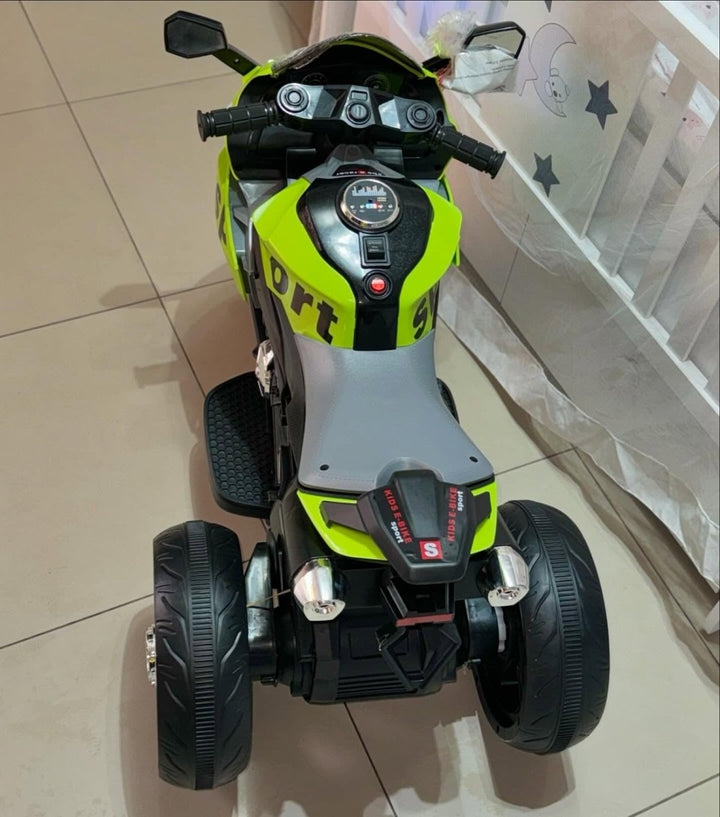 3 - Wheel Heavy Bike For Kids Outdoor Adventure - BLL - MB - 6886FB GRN & PNK - Planet Junior