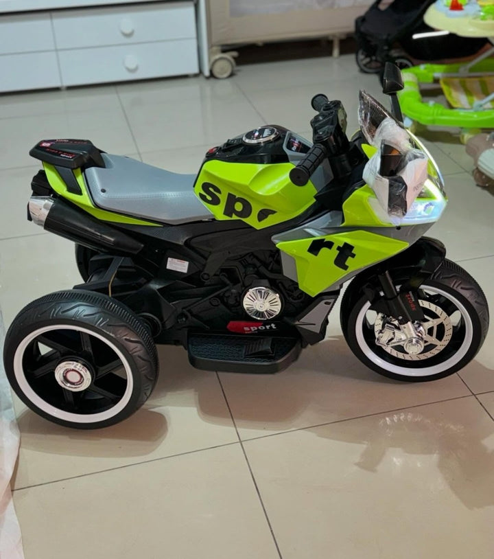 3 - Wheel Heavy Bike For Kids Outdoor Adventure - BLL - MB - 6886FB GRN & PNK - Planet Junior