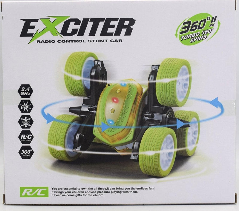 360 Turbo Spins Exciter Remote Control Stunt Car - MT3700126A - Planet Junior