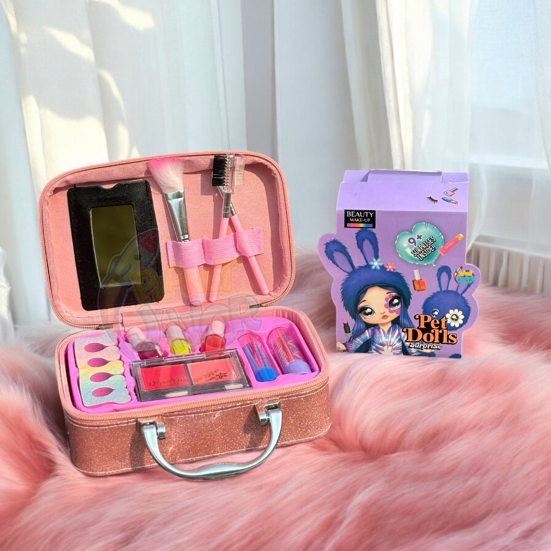 Pet Doll Surprise Suitcase Makeup Kit