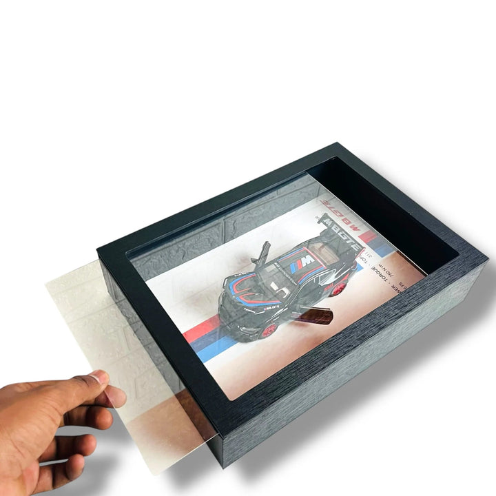 3D Frame DieCast BMW M Series Model - ZT - 8034BLK - Planet Junior