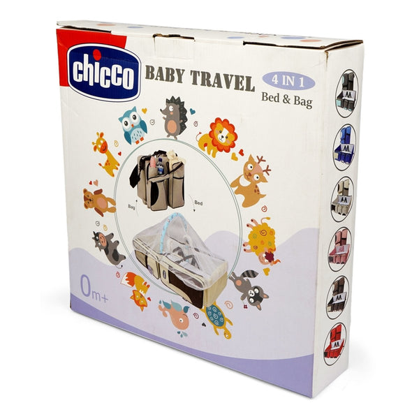 4 - in - 1 Chicco Baby Travel Bag & Bed - BLL - BGG - 1405 - 18 - Planet Junior