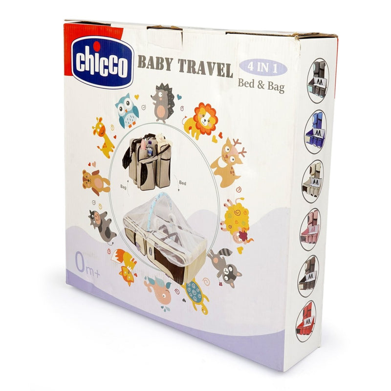 4 - in - 1 Chicco Baby Travel Bed & Bag - BLL - BGG - 1405 - 16 - Planet Junior