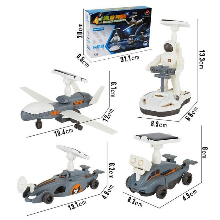 4 in 1 Solar Powered Space Exploration - BLL - FG - 2033 - Planet Junior