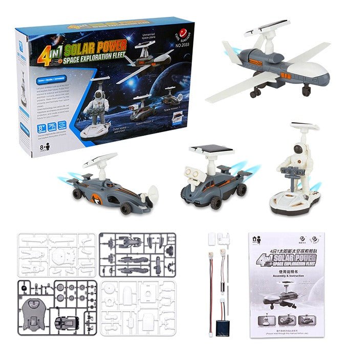 4 in 1 Solar Powered Space Exploration - BLL - FG - 2033 - Planet Junior