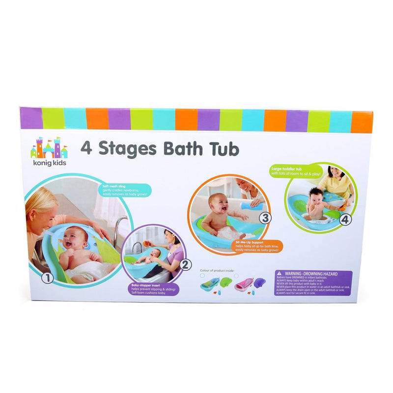 4 Stages Baby Bath Tub - BLL - BT - 63540 - Planet Junior