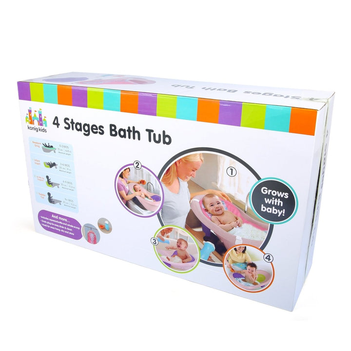 4 Stages Baby Bath Tub - BLL - BT - 63540 - Planet Junior