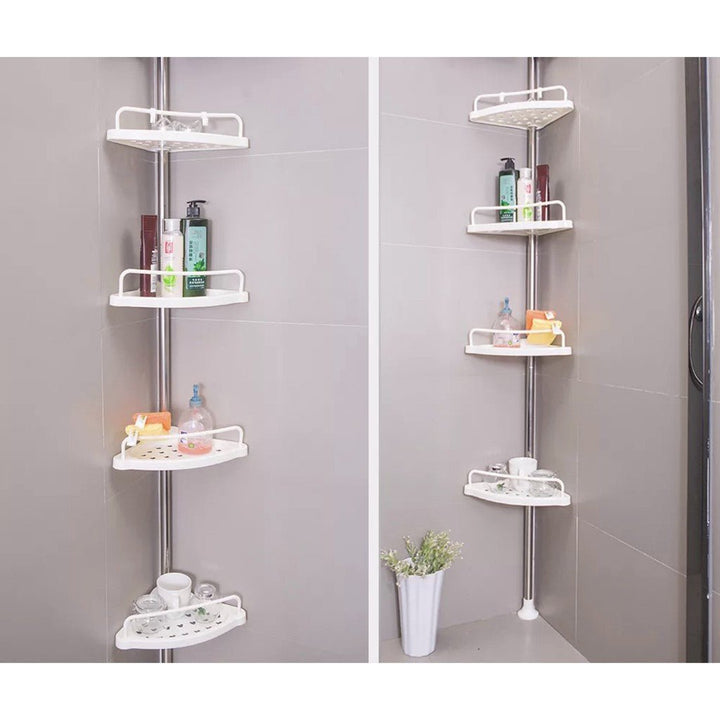 4 Tier Adjustable Shelf Bathroom Organizer - BLL - CH - 188ADS - Planet Junior