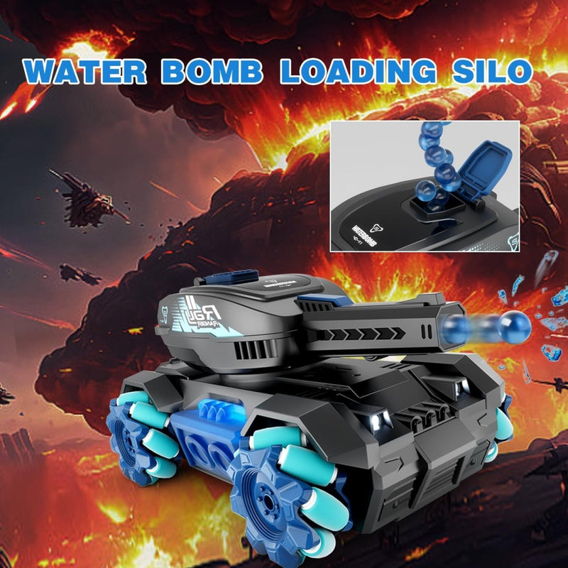 4WD Crawler Scale Water Bullet Shooting Remote Control Tank - RT4DY1 - Planet Junior