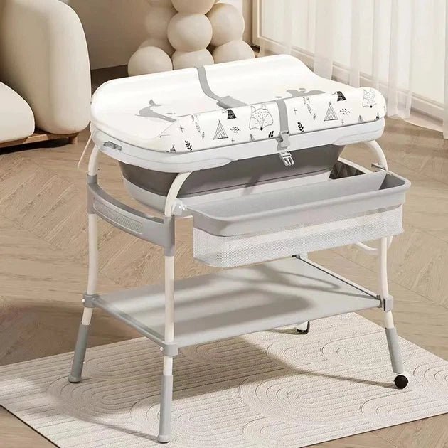 6 in 1 Baby Bath Station – Safe, Comfortable & Convenient Bathing for Little Ones - BLL-BS-82CB - Planet Junior
