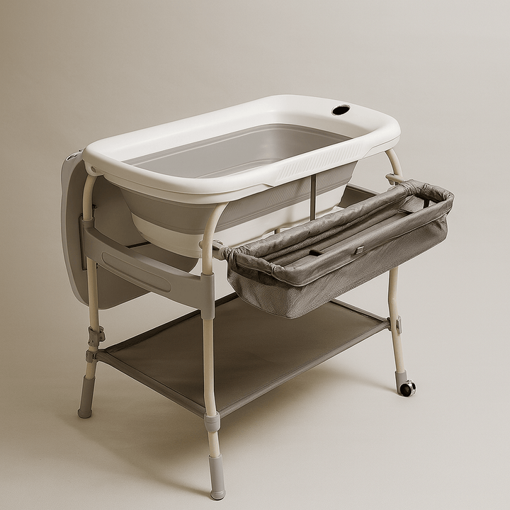 6 in 1 Baby Bath Station – Safe, Comfortable & Convenient Bathing for Little Ones - BLL-BS-82CB - Planet Junior