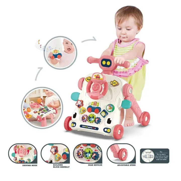 6 - in - 1 Multifunction Musical Baby Walker - DB - 7603 - Planet Junior