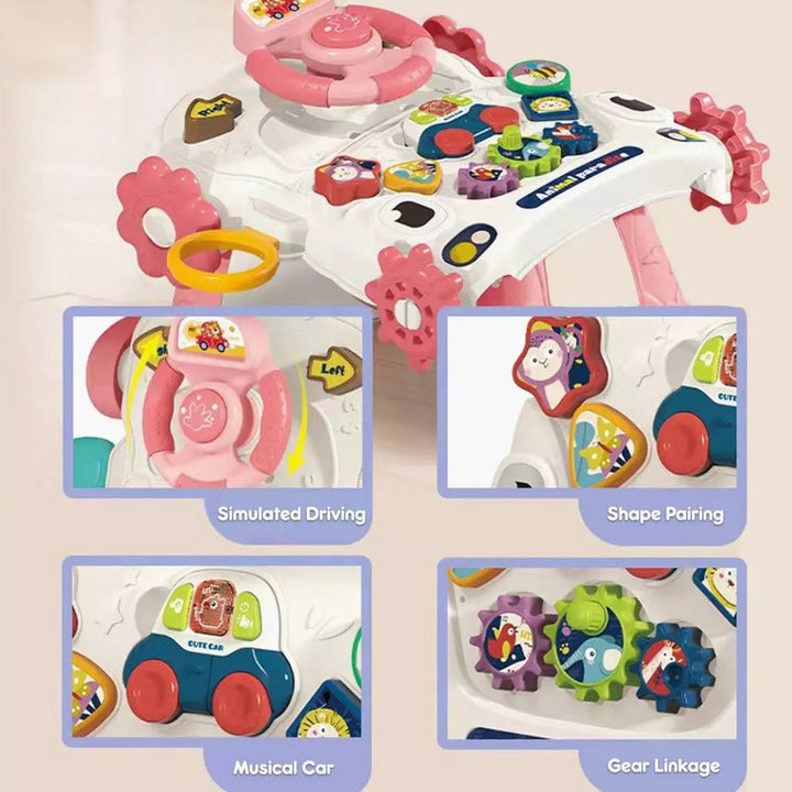 6 - in - 1 Multifunction Musical Baby Walker - DB - 7603 - Planet Junior