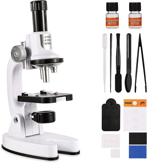Junior Scientist Microscope Set – Educational Discovery Kit