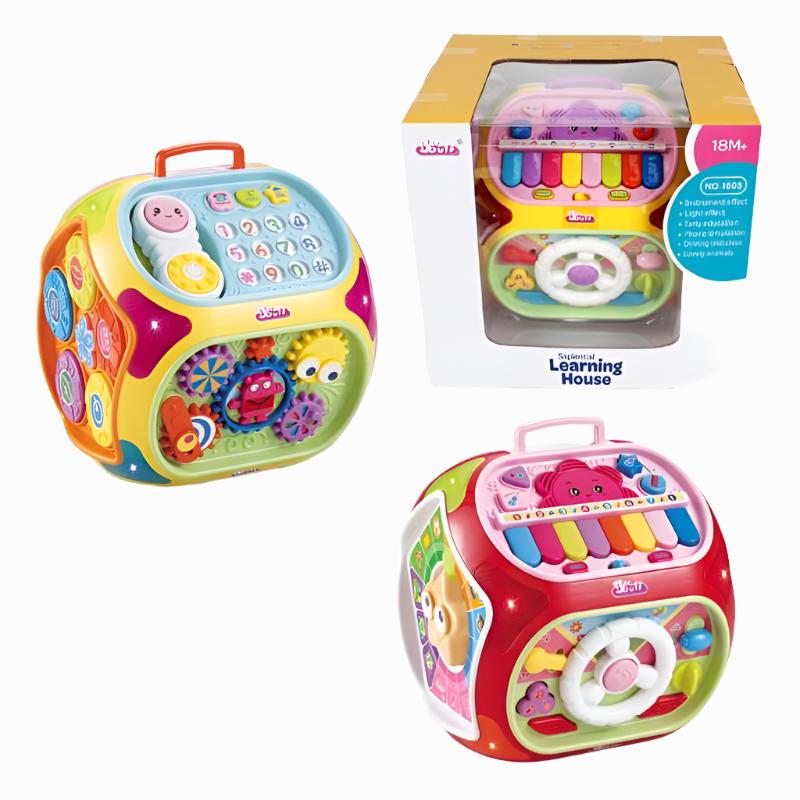 7 in 1 Baby Musical Activity Cube - BLL - MT - 1805 - Planet Junior