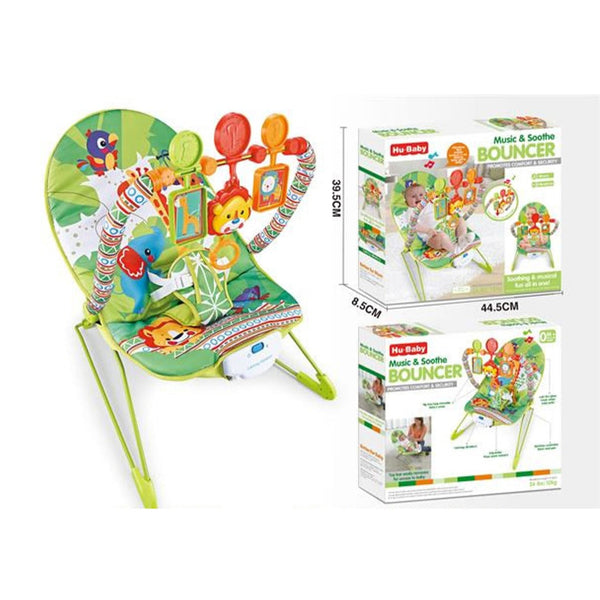 Infant Bouncer Chair with Sound – Gentle Motion & Melodies