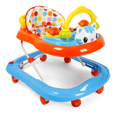 Rainbow Cat Baby Walker