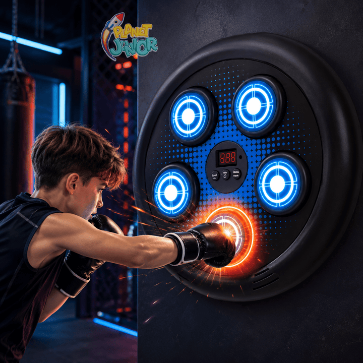 Smart Music Boxing Training Machine with Lights & Counter – Planet Junior