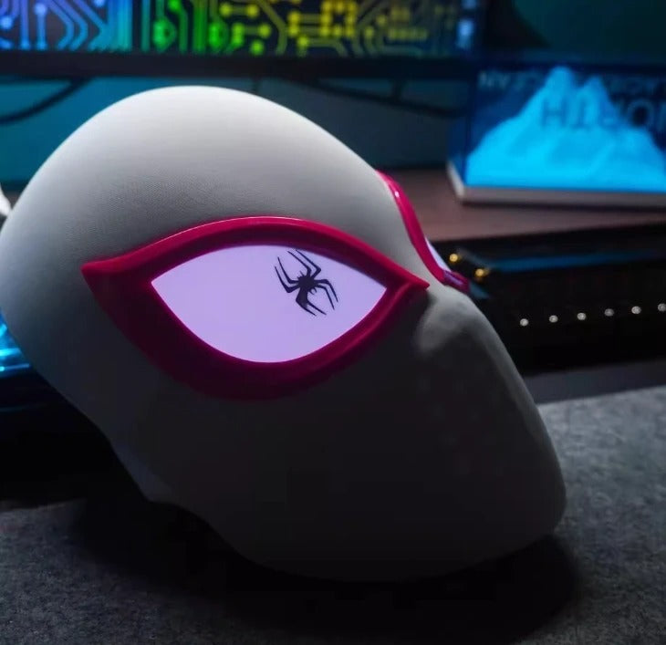 Spider-Gwen Touch-Activated Light Mask