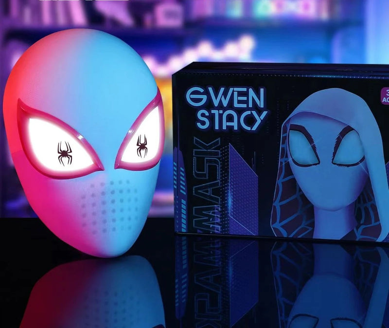 Spider-Gwen Touch-Activated Light Mask