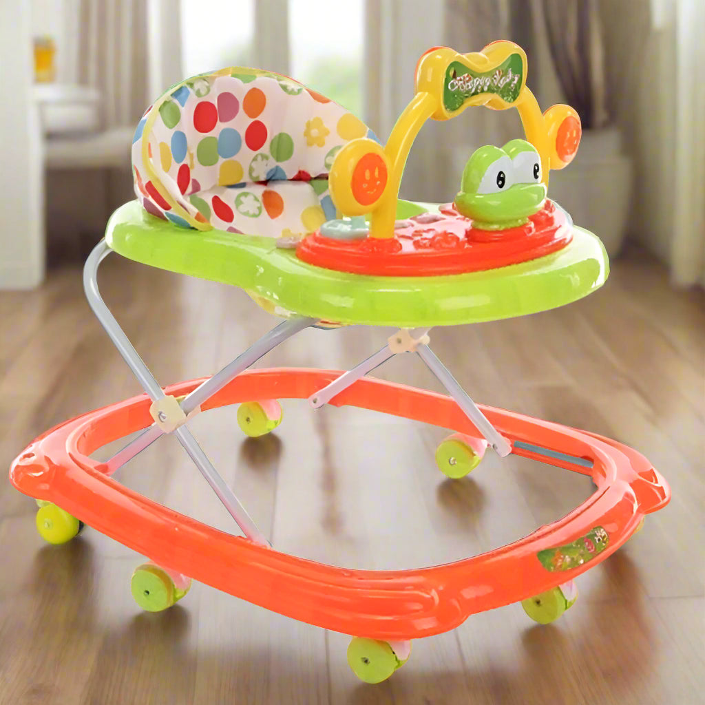 Sturdy Frog Theme Baby Walker for Toddlers – Planet Junior