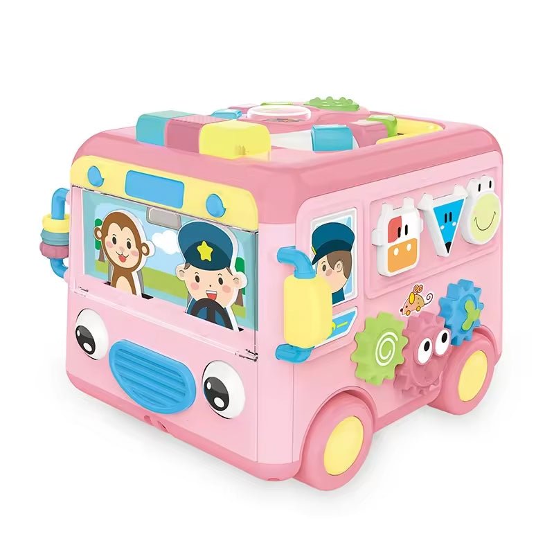 Activity Cube Learning School Bus - BLL - MT - 1813 - Planet Junior