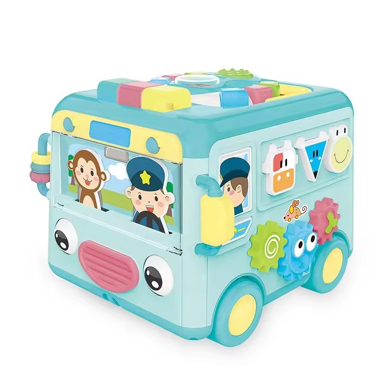 Activity Cube Learning School Bus - BLL - MT - 1813 - Planet Junior