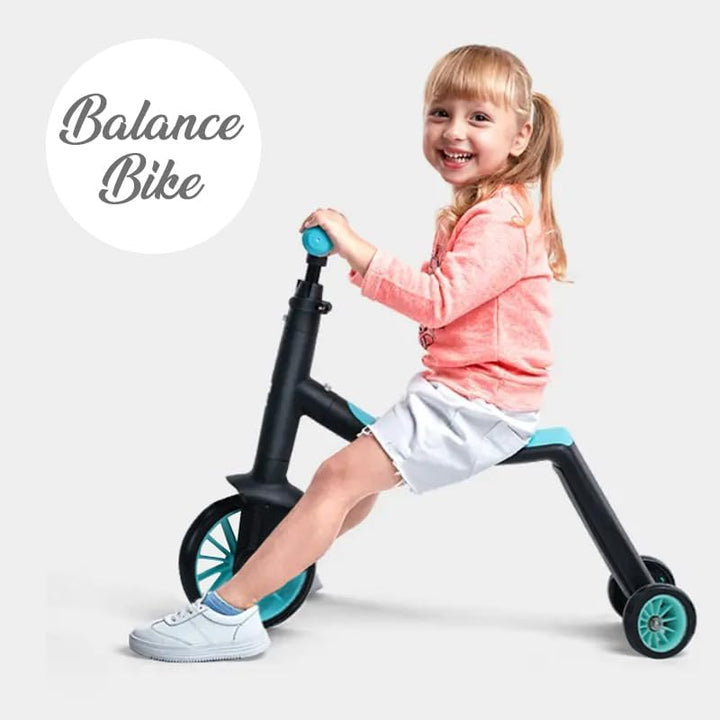 Adjustable 2 - in - 1 Tricycle and Scooty for Kids - PJ - 11 - Planet Junior