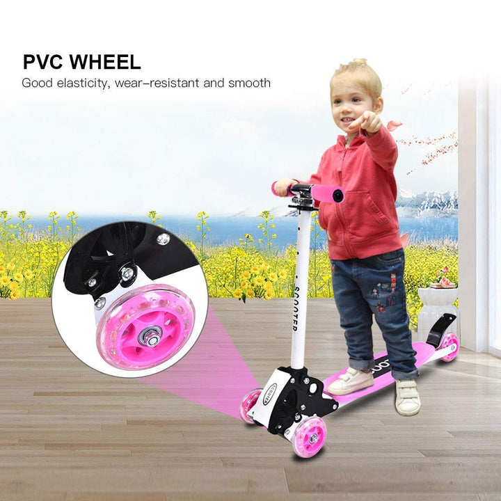 Adjustable 4W Kids Scooty 4W – Stable& Perfect for Beginner Riders - BLL-SKTY-016 - Planet Junior
