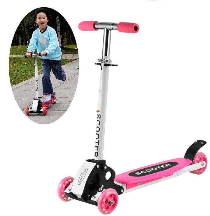 Adjustable 4W Kids Scooty 4W – Stable& Perfect for Beginner Riders - BLL-SKTY-016 - Planet Junior