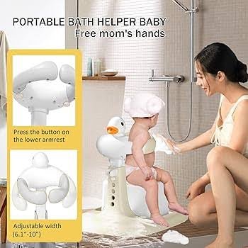 Adjustable Height Baby Bath Stand - DB - 3702 - Planet Junior