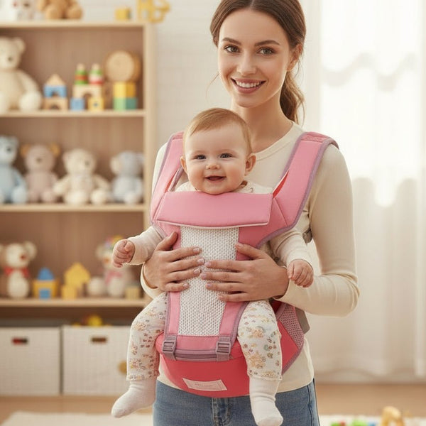 Adjustable Hip Seat Baby Carrier – Easy Carry for New Moms & Dads - BLL-BCC-9907M - Planet Junior
