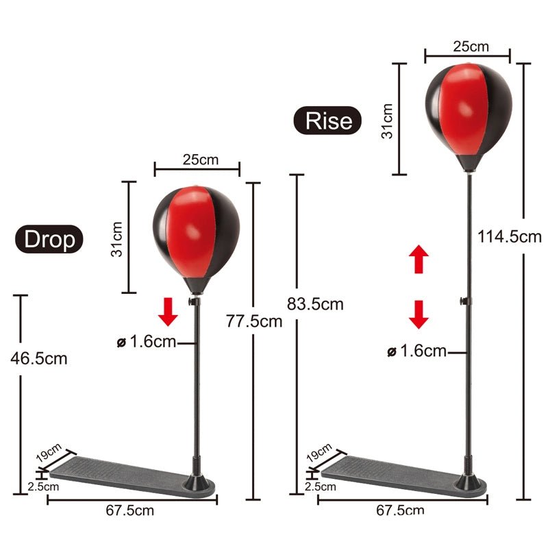 Adjustable Punching Ball Set - LT - 513A22 - Planet Junior