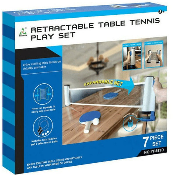 Adjustable Table Tennis Play Set | 7 Piece Set - YF353D - Planet Junior